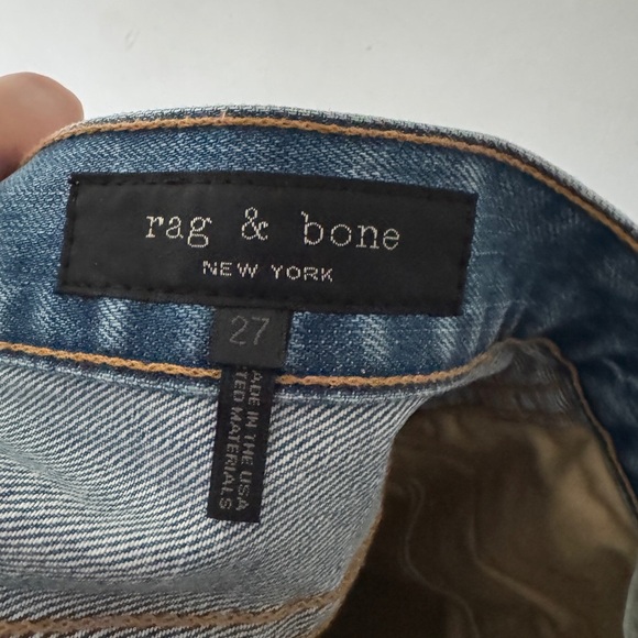 Rag & Bone Denim Moss Skirt Clean Levee - Picture 7 of 8